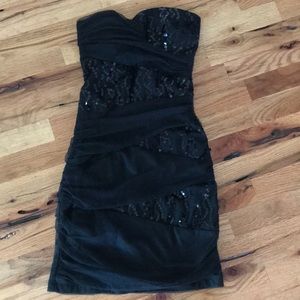 Black formal dress